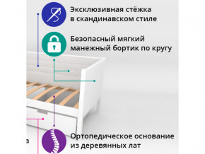 Кровать-тахта мягкая Svogen бежевый в Чесме - chesma.magazinmebel.ru | фото - изображение 2