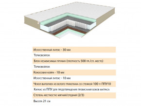 Матрас Тиссая 120х200 в Чесме - chesma.magazinmebel.ru | фото - изображение 2