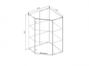 ВУ9 Модуль верхний Угловой МВУ9 в Чесме - chesma.magazinmebel.ru | фото