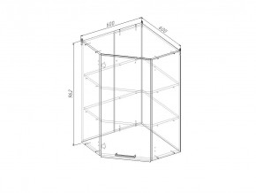 ВУП960 Модуль верхний Угловой МВУ9 в Чесме - chesma.magazinmebel.ru | фото